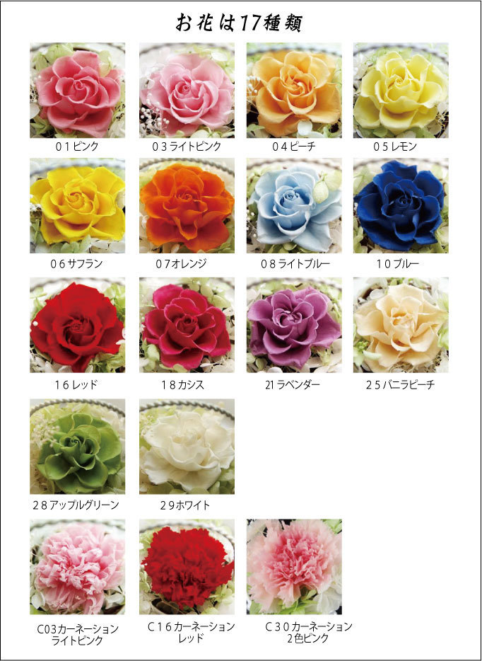 送料無料 17種類の花から選べるテディベア付きプリザーブドフラワー 母の日ギフト プリザーブドフラワーを通販で購入しよう